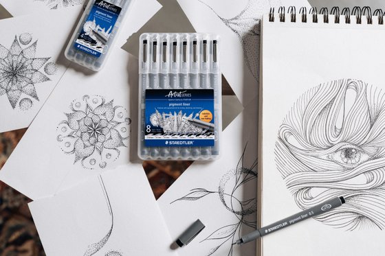 Artist fineliners & drawing pens