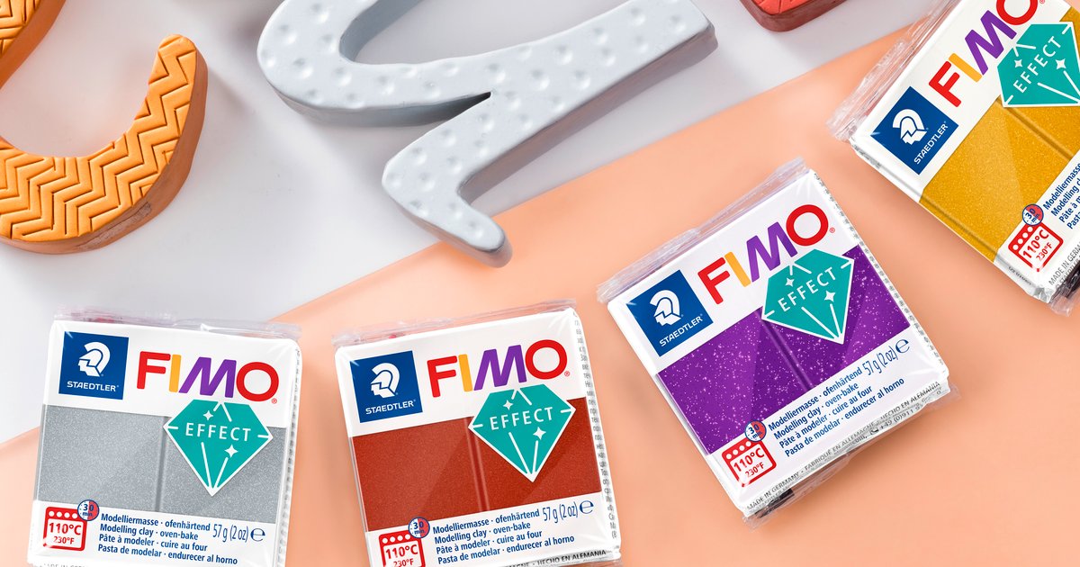 STAEDTLER FIMO 8030-71 – Pasta De Modelar Marrón Claro, Secado Al Horno, 8 Porciones En Envase Resellable
