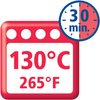 Se endurece en el horno