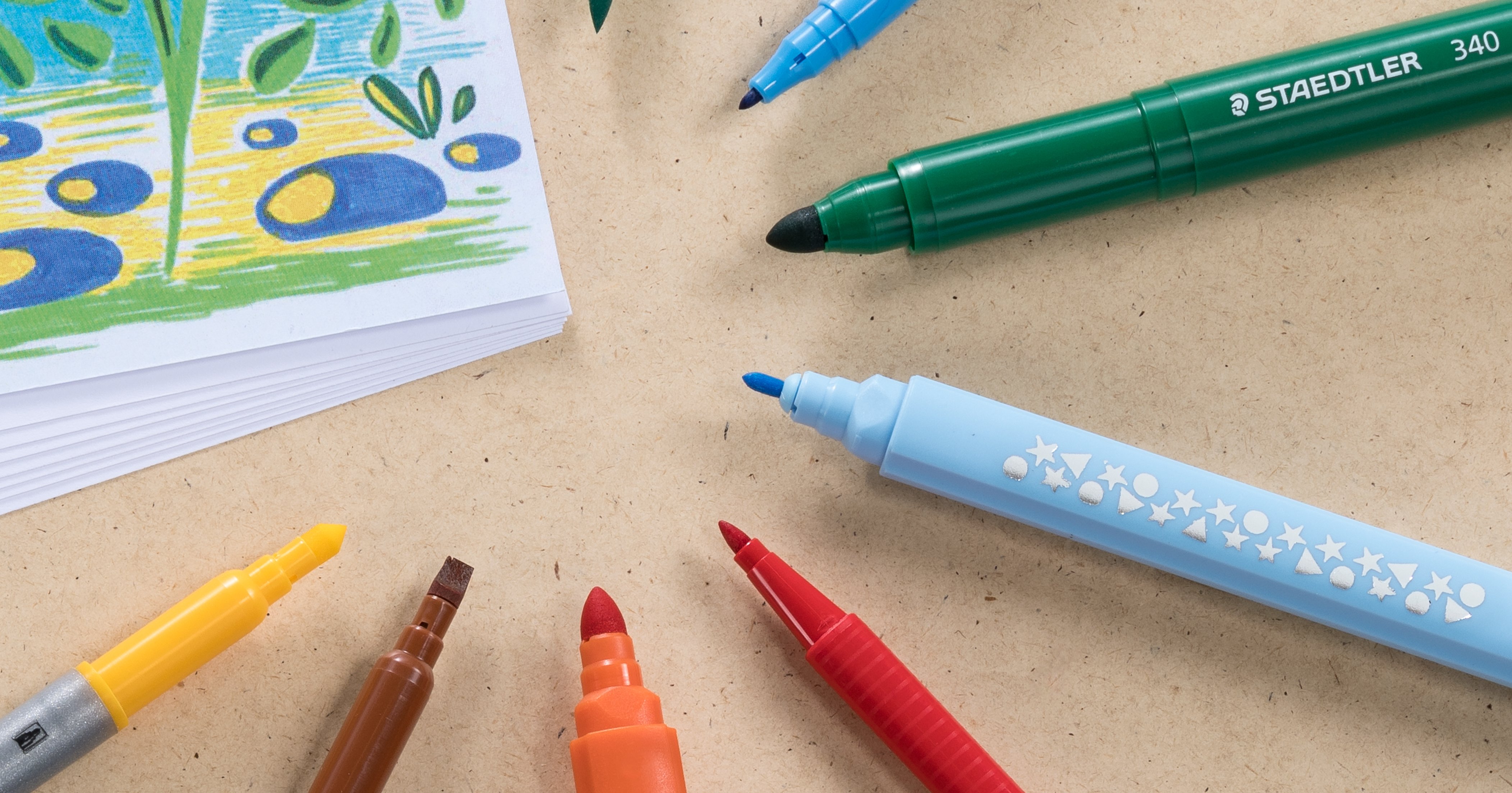 Fibre tip pens STAEDTLER