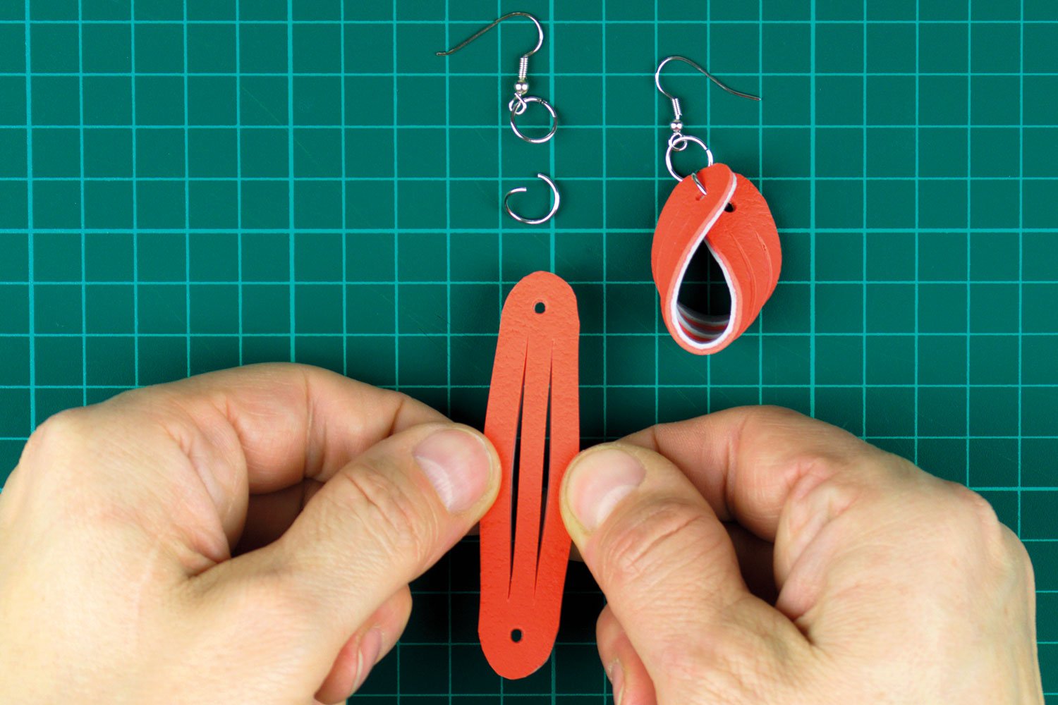 FIMO leather effect jewellery set STAEDTLER