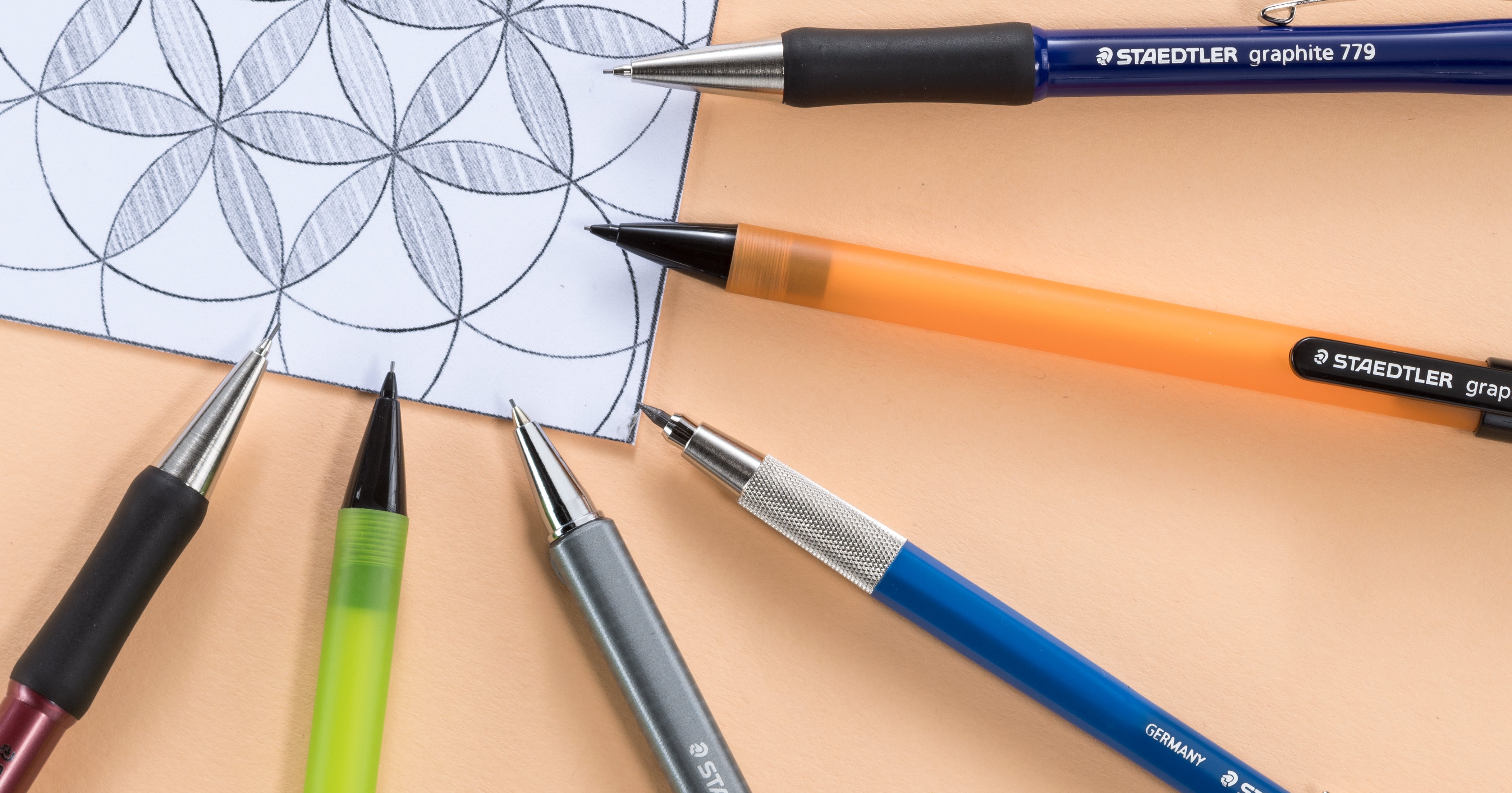 筆記具 PLOTTER Mechanical Pencil Plotter Mechanical Pencil Silver – Flax Pen to Paper