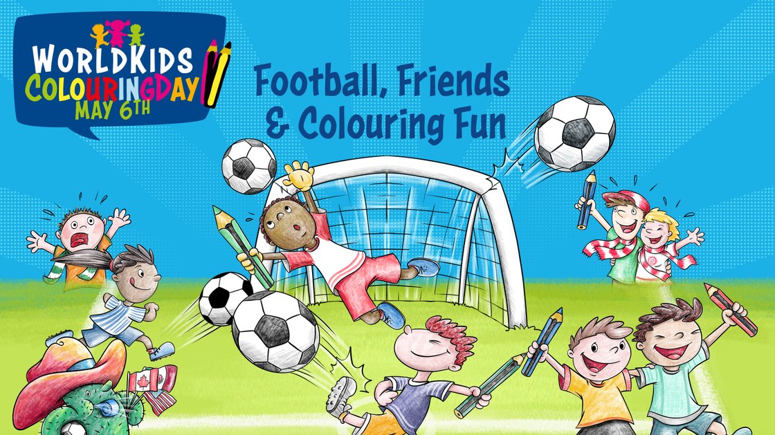 World Kids Colouring Day 2026: Creativity, Friendship and Football Bring Children Together Worldwide