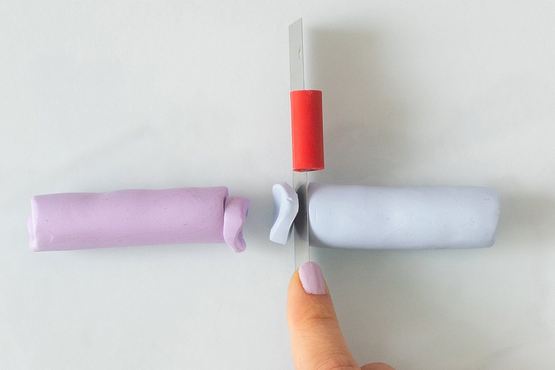 Mini-Bilderrahmen mit Magnet aus FIMO