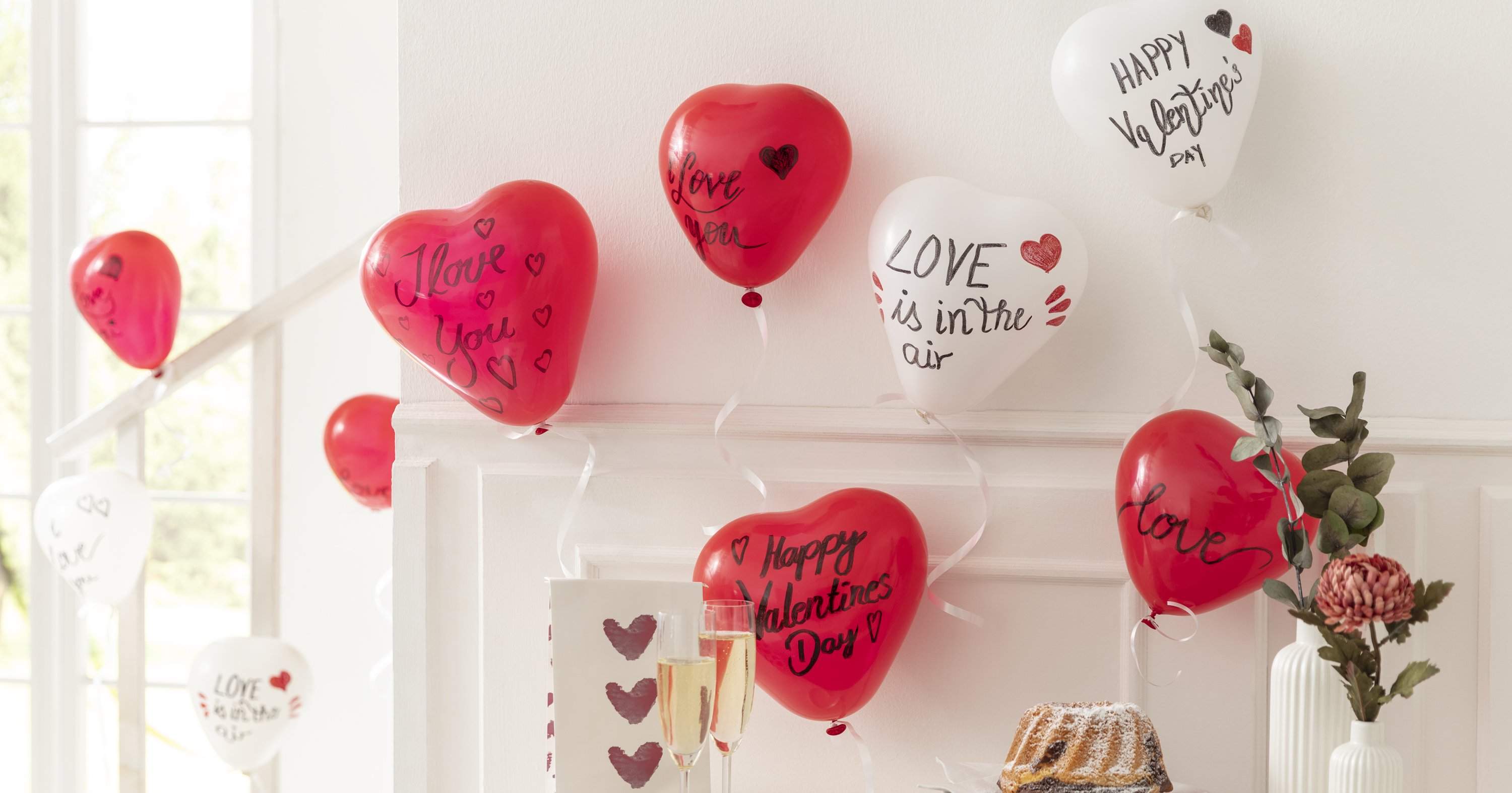 Ballons Aluminium Saint-Valentin 'Je T'aime' 16 Pouces - Décoration Romantique Facile