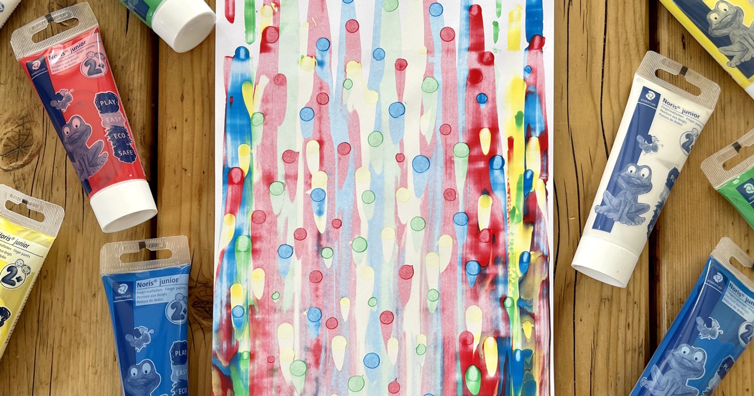 Get creative with finger paint - Painting tutorial for kids | STAEDTLER