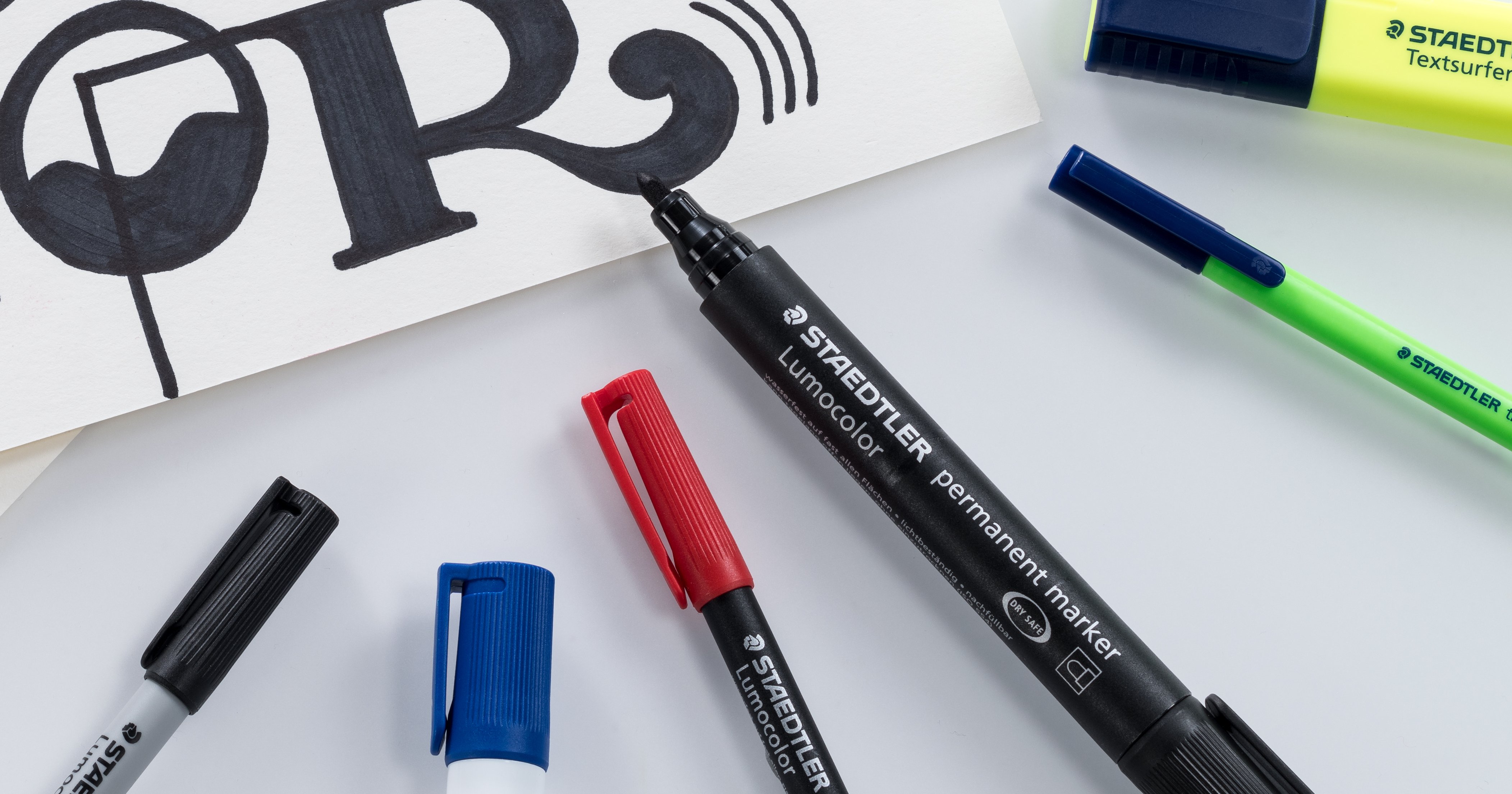 Amazon.com : STAEDTLER 308 C2-9 Pigment Liner Black Chisel