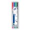 triplus® fineliner 334 - Triangular fineliner STAEDTLER box containing 4 triplus fineliner in assorted colours
