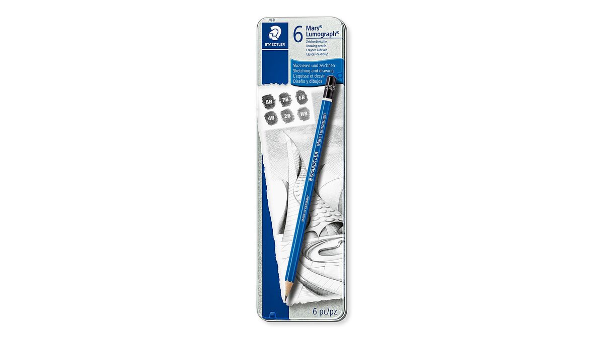 STAEDTLER Tradition Sketching Pencil Set - Assorted Degrees (Pack of 12) -  NEW | eBay