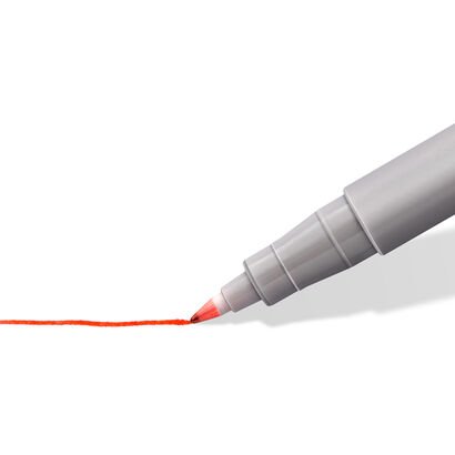WIDTH F 316 4 colours /pack STAEDTLER Lumocolor  non-permanent universal pen 