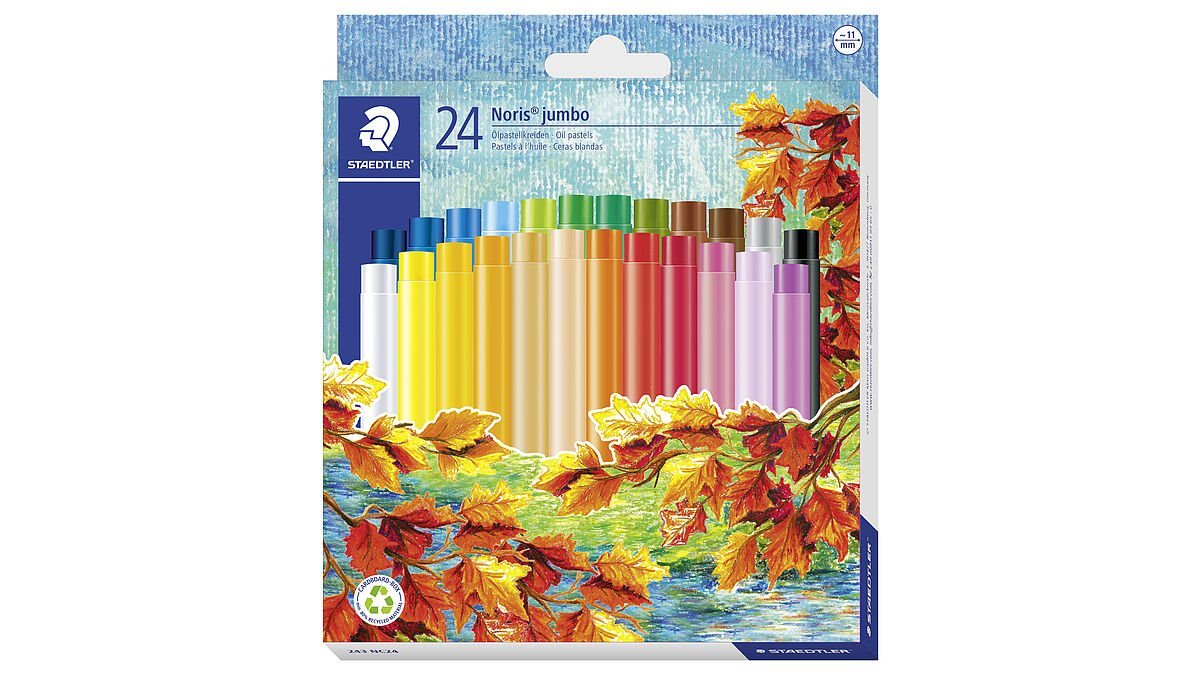 Oil Pastel Set - Universal, Set of 24