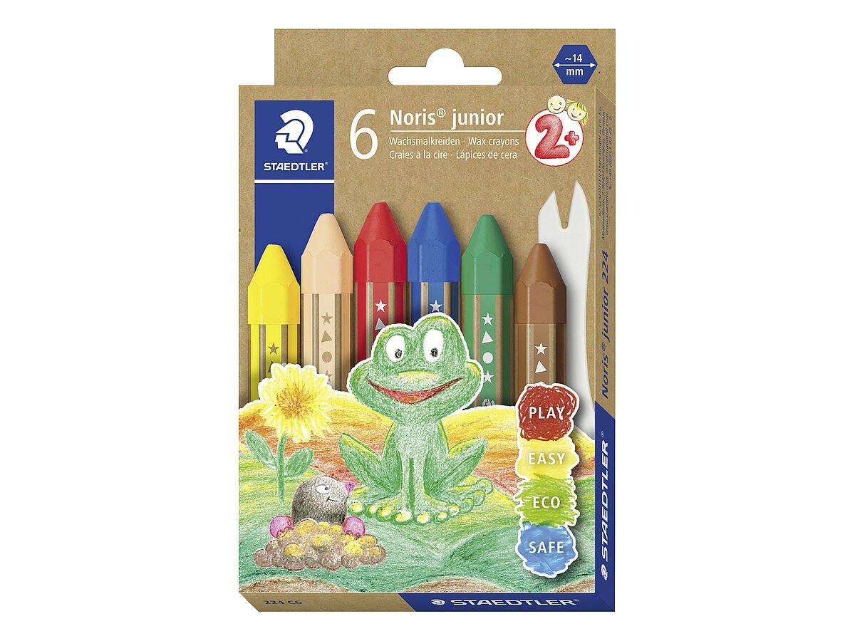 Wax Crayons 6 Pack