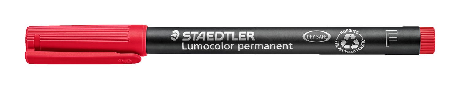 3pcs Staedtler 318 F Colored Art Marker Pen Oil Ink Marker