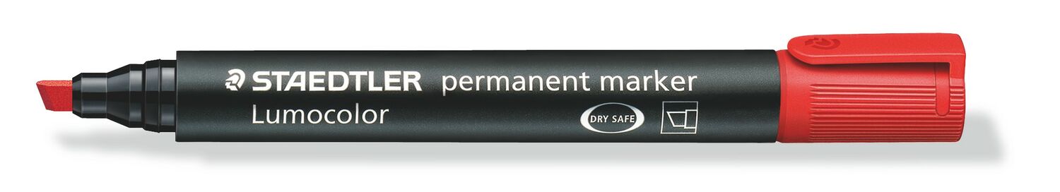 Lumocolor® permanent marker 350 - Marcador permanente de punta biselada