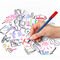 triplus® ball 437 - Triangular ballpoint pen STAEDTLER box containing 4 triplus ball in assorted colours, line width M