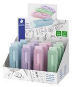 Shelf ready with 12 erasers 525 PS1 in assorted pastel colours