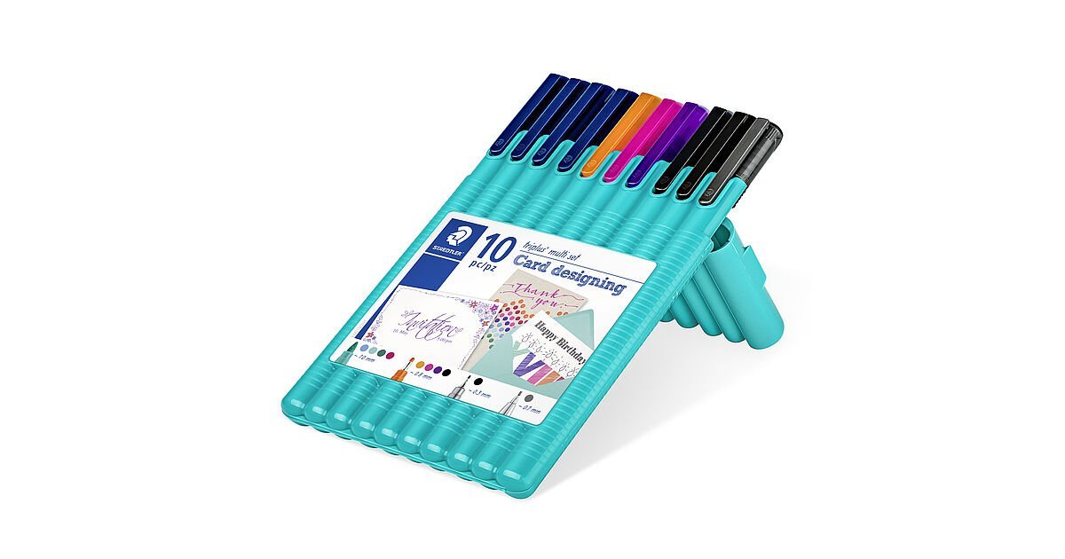 Staedtler Triplus Fineliner 10Pc Set