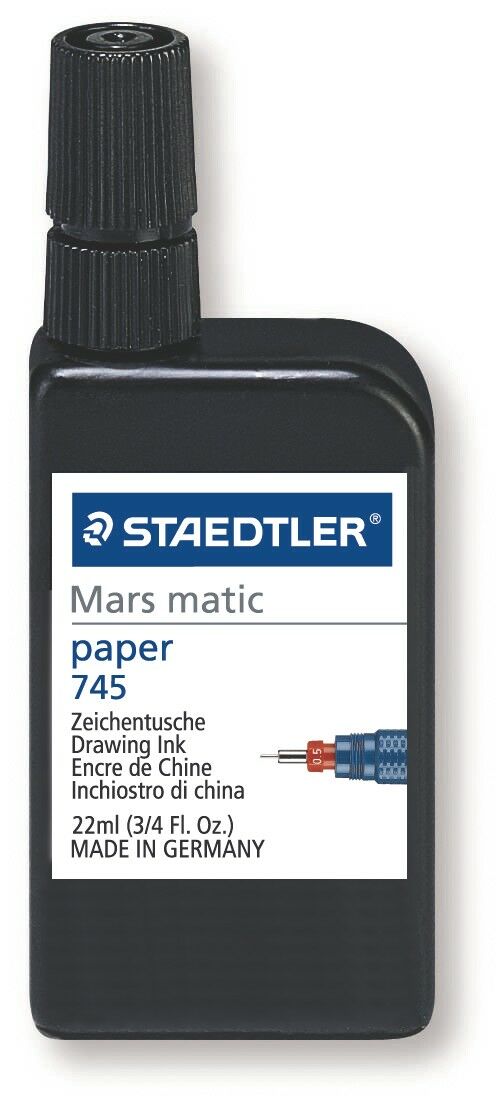 Mars® matic 745 R - Drawing ink for paper