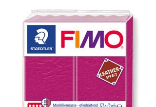 FIMO leather-effect
