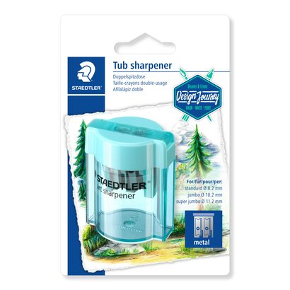STAEDTLER® double-hole tub sharpener 513 - Afilalápices