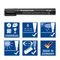 Lumocolor® permanent marker 350 - Permanent marker with chisel tip