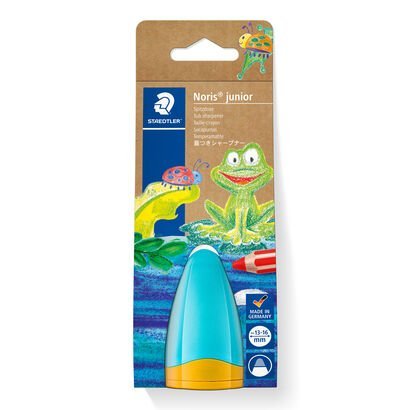 Noris® junior 514 16 - Spitzdose Blisterkarte aus Karton mit 1 Spitzer