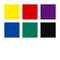 STAEDTLER Box "Lumocolor ART" mit 6 Lumocolor permanent marker in sortierten Farben