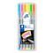 STAEDTLER box containing 6 triplus fineliner in assorted colours, Neon