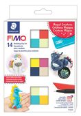 Colour Pack ''Magical Creatures'' in cardboard box with 12 half blocks, 1 permanent marker, 1 modelling tool, instructions