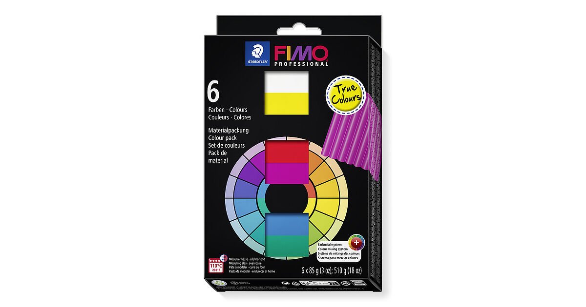 Fimo Professional True Yellow Modelling Clay 85 G