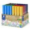 Tazza di cartone contenente 48 pennarelli Noris jumbo con punta in fibra in 12 colori assortiti