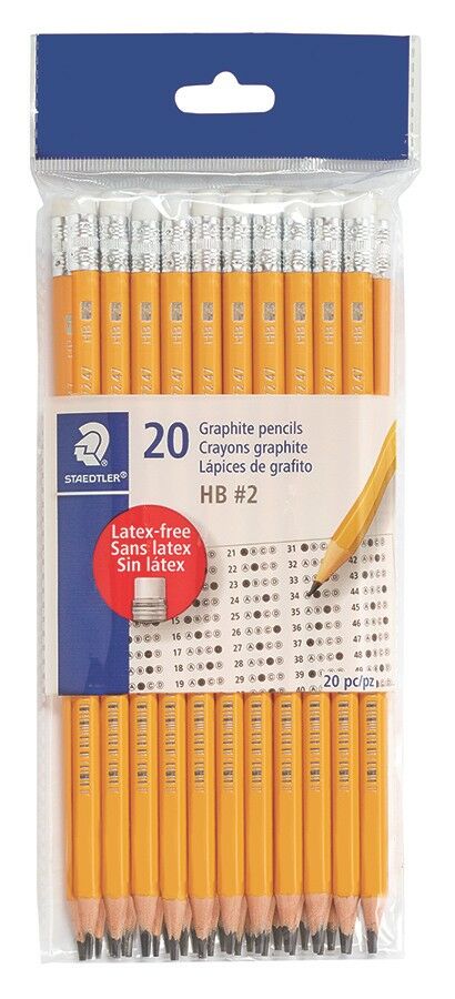 Staedtler #2 Pencils 2HB Graphite PMA Certified 2 Packs 16 Brand New  Pencils NIP