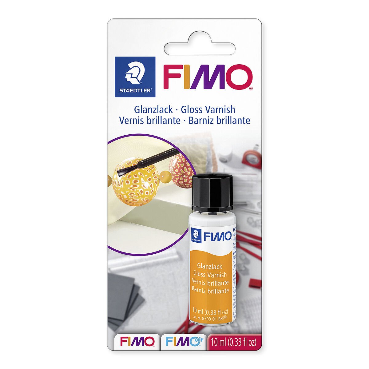 FIMO Gloss Varnish 35ml / 1,18 fl oz – ClayClaim