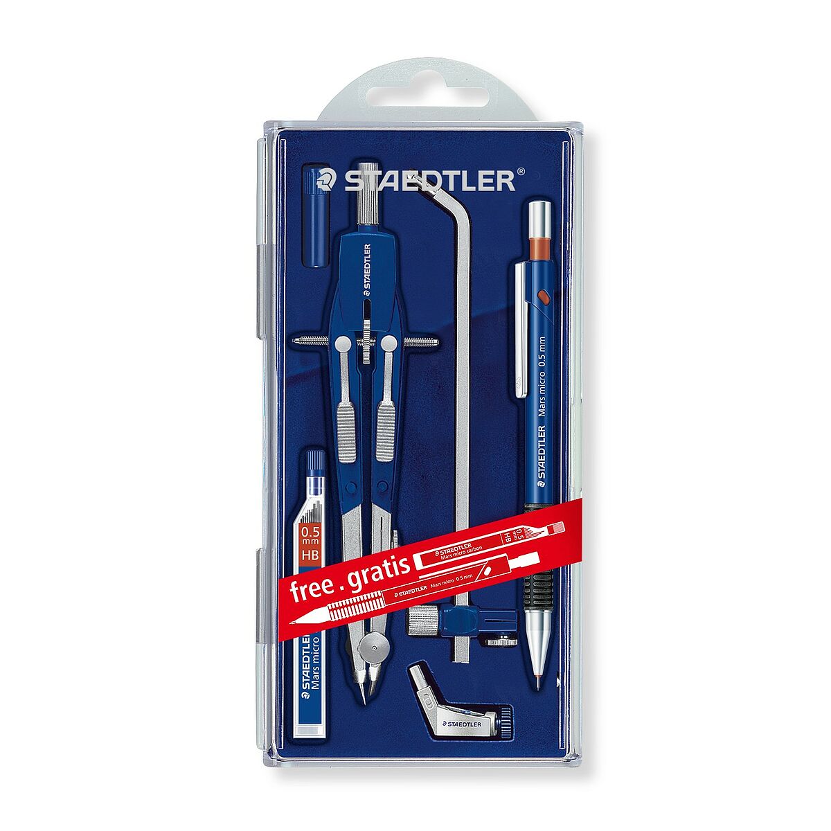 Staedtler Mars 553 Compass with Extension Bar, 553 02