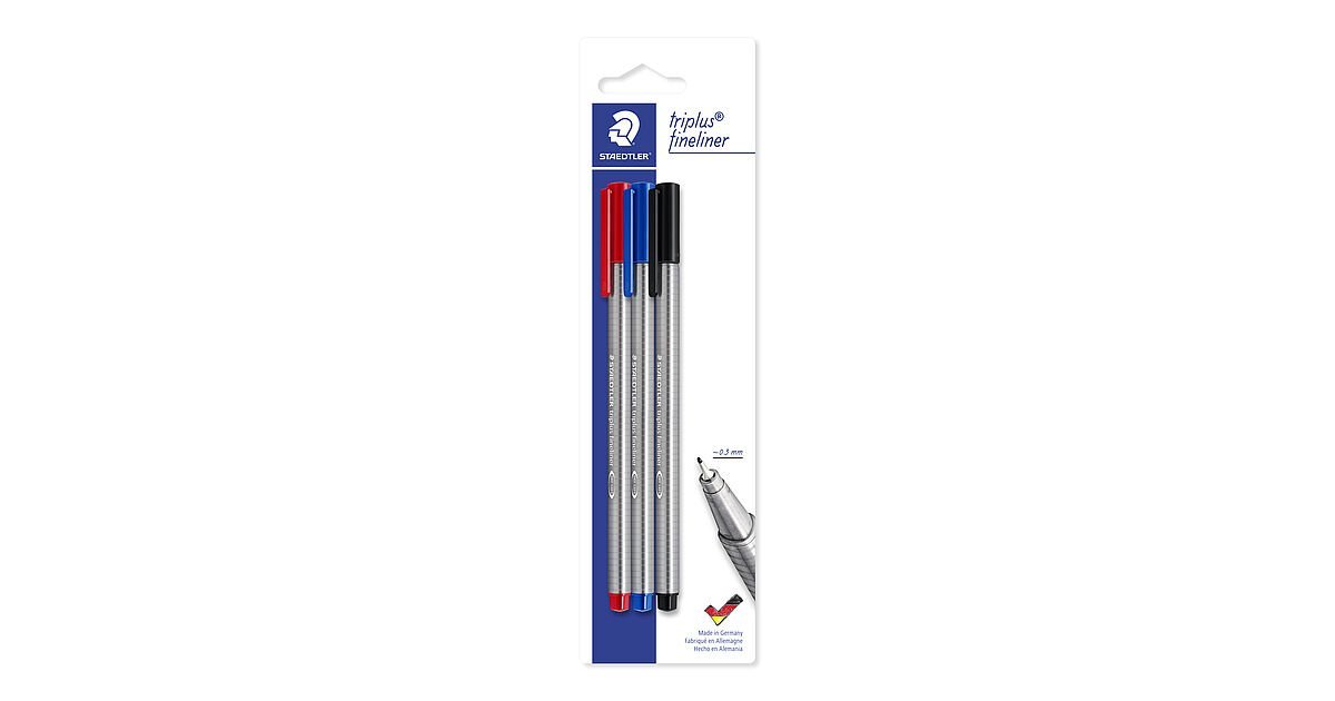 Triplus Fineliner Triangular Fineliner Staedtler