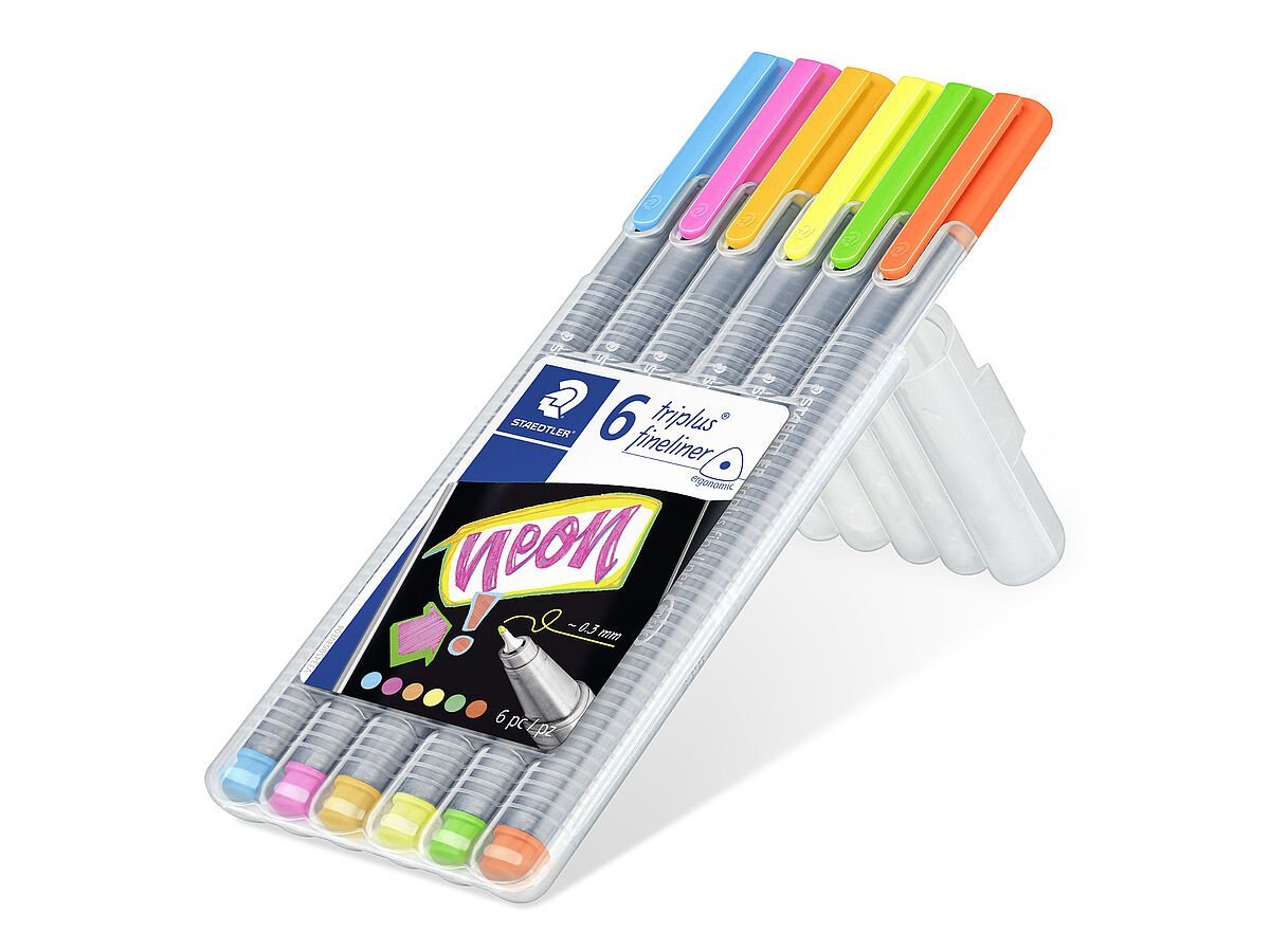 Staedtler TriPlus Fineliner Pens 60 PC