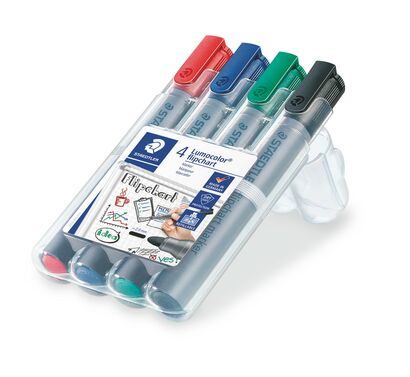 Lumocolor® flipchart marker 356 - Flipchart marker with bullet tip