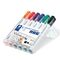 STAEDTLER box containing 6 Lumocolor whiteboard marker in assorted colours