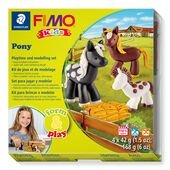Staedtler 8034 07 LY Fimo kids Form & Play Dino Kreativset Modellieren 