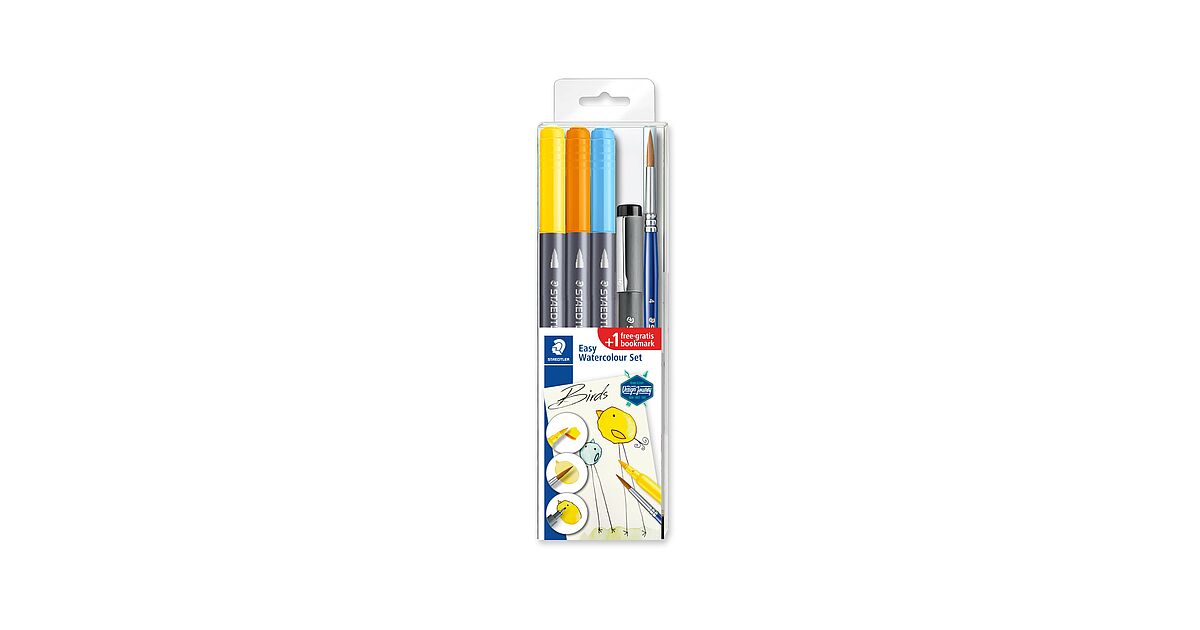 STAEDTLER® 3001 - Double-ended Watercolour Brush Pen | STAEDTLER