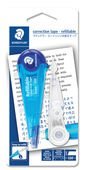 Blistercard containing 1 correction tape blue and 1 refill