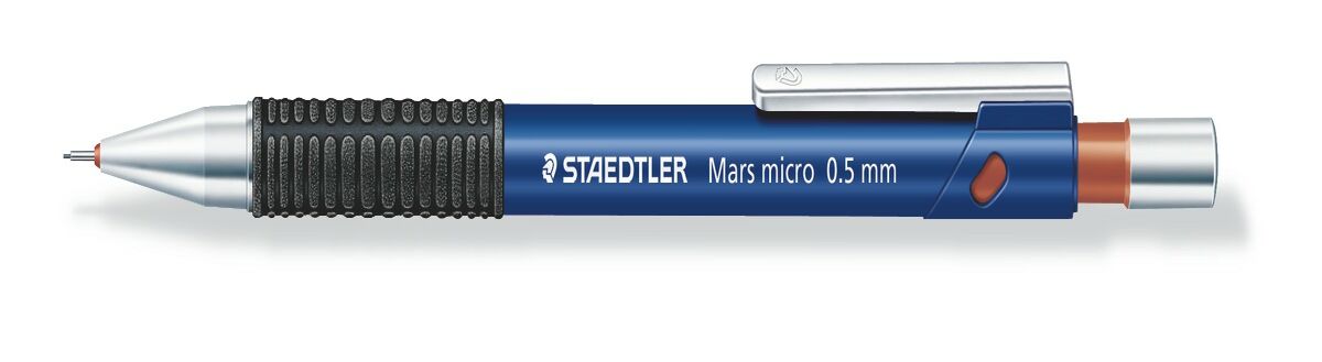 STAEDTLER 77509 Druckbleistift Feinminenstift Mars micro 0,9mm NEU 2 Stk 