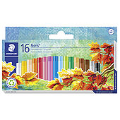 Kartonetui mit 16 Öl-Pastellkreiden in sortierten Farben