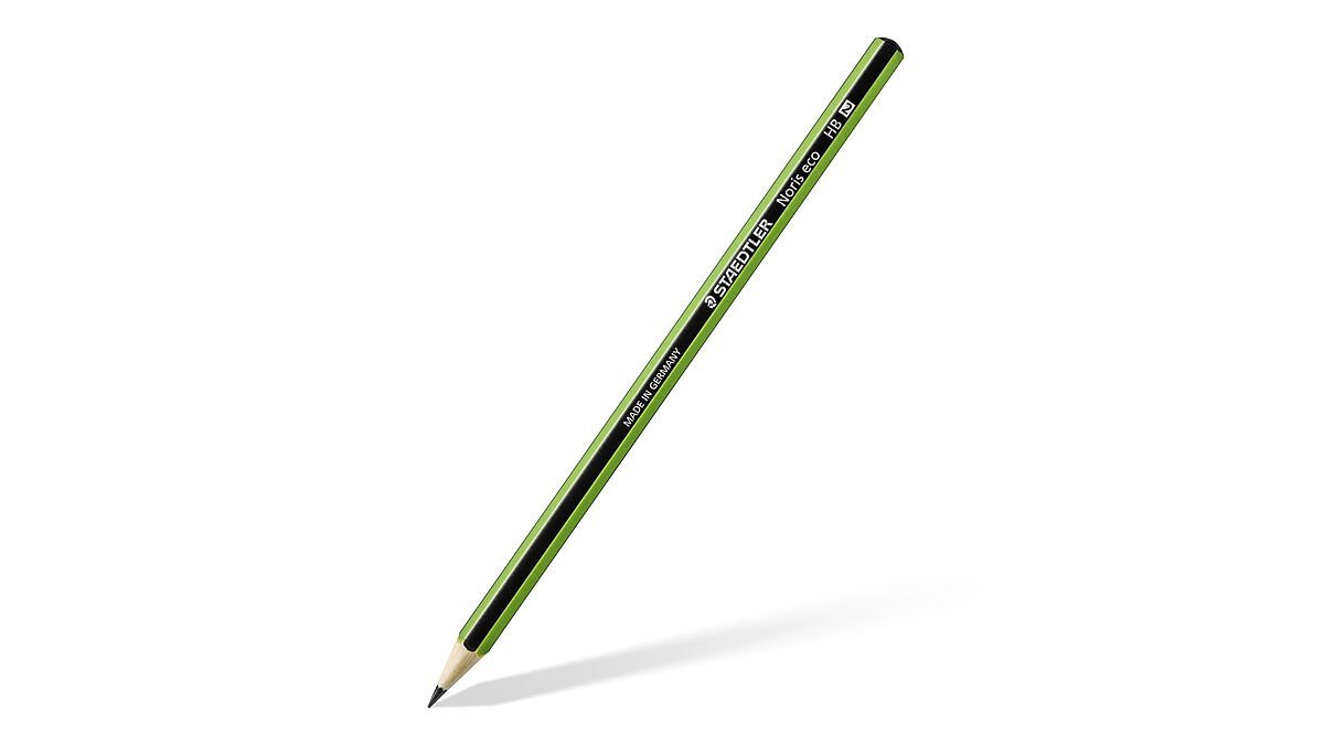  Staedtler Noris 120-2BK10D pencil, HB2, 10 pieces on blister  card : Office Products