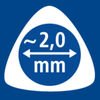 Minendurchmesser Minendurchmesser