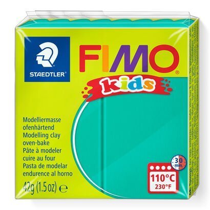FIMO® kids 8030 - Pasta de modelar de secado al horno, pastilla estándar