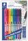 Emballage-coque contenant 8 stylos aux couleurs assorties