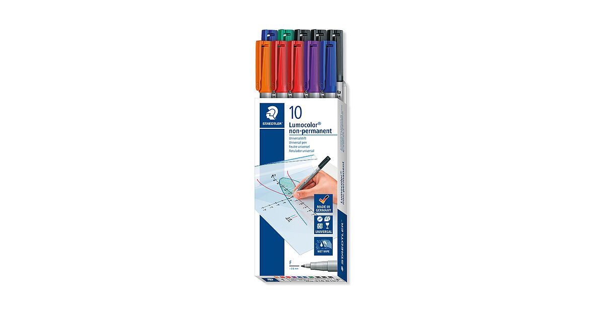 Lumocolor® nonpermanent pen 316 Nonpermanent universal pen F STAEDTLER