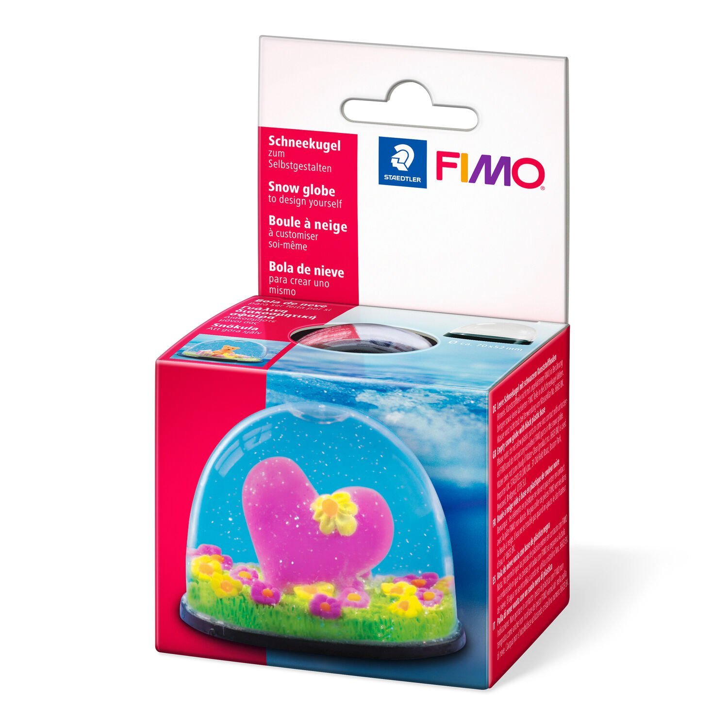 FIMO® 8629 - Schneekugel, rund