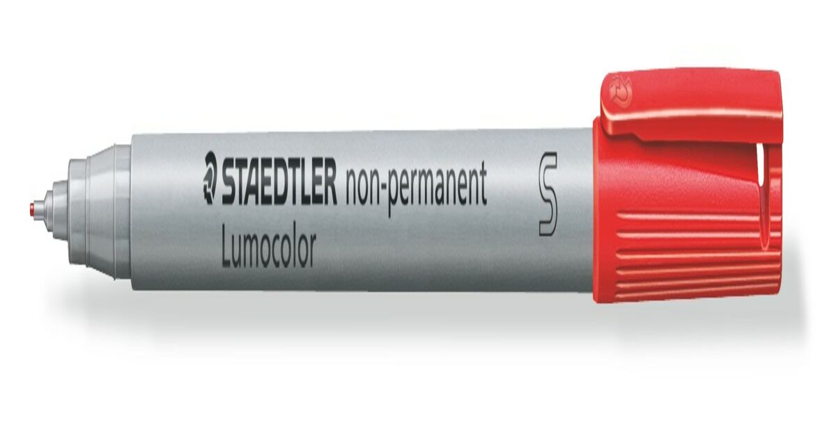 10 Stück STAEDTLER 311-3 Lumocolor Universalstift S-Spitze blau 0.4 mm 